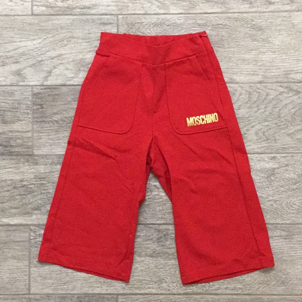 Moschino Red Capri Pant